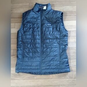Patagonia Gun Metal Grey Puffer Vest